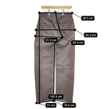 CIOTA スビンコットンコーデュロイストレート5Pパンツ 定価33000円 PTMN-1STR-COW-BB パンツ グレージュ メンズ シオタ【中古】5-1120T∞