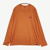 patagonia メンズロングスリーブキャプリーンクールデイリーグラフィックシャツ（ランズ） 24AW オレンジ メンズ パタゴニア【中古】5-1014M♪