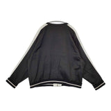 NEON SIGN Collarless Psycho Souvenir Jacket 定価58000円 スカジャン リバーシブル ブルゾン ブラック メンズ ネオンサイン【中古】5-1120T∞