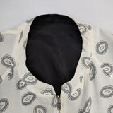 NEON SIGN Collarless Psycho Souvenir Jacket 定価58000円 スカジャン リバーシブル ブルゾン ブラック メンズ ネオンサイン【中古】5-1120T∞