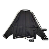 NEON SIGN Collarless Psycho Souvenir Jacket 定価58000円 スカジャン リバーシブル ブルゾン ブラック メンズ ネオンサイン【中古】5-1120T∞