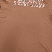 MARTIN MARGIELA 初期 エイズT オリゾンティ 333-37250 Vネック 半袖Ｔシャツ カットソー オレンジ メンズ マルタンマルジェラ【中古】5-0806S♪