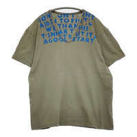 MARTIN MARGIELA 初期 エイズT ここのえ KOKONOE 333-39250 Vネック 半袖Ｔシャツ カットソー カーキ メンズ マルタンマルジェラ【中古】5-0806S♪