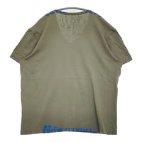 MARTIN MARGIELA 初期 エイズT ここのえ KOKONOE 333-39250 Vネック 半袖Ｔシャツ カットソー カーキ メンズ マルタンマルジェラ【中古】5-0806S♪