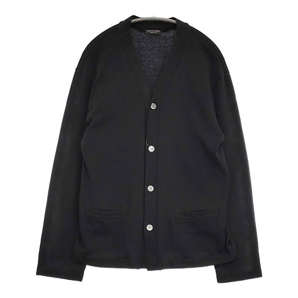 COMME des GARCONS HOMME PLUS 90年代 コットン PT-100420 カーディガン AD1998 ブラック メンズ コムデギャルソンオムプリュス【中古】5-1014M♪