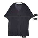 URU 14SUC02 サイズ2 Vネック 半袖Ｔシャツ カットソー ダークネイビー メンズ ウル【中古】5-0806S♪