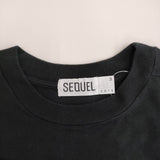 SEQUEL GAMEOVER サイズM プリント 半袖Ｔシャツ カットソー ブラック メンズ シークエル【中古】5-0806S♪