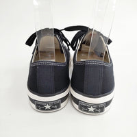 CONVERSE ADDICT 新品 CHUCK TAYLOR CANVAS TX OX オールスター チェックテーラー サイズ27cm ローカット スニーカー ブラック メンズ コンバースアディクト【中古】5-0819G◎