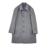 green label relaxing UNITED ARROWS CMS100バルカラーコート SUPER100ウール コート グレー メンズ グリーンレーベルリラクシング【中古】5-1127T∞