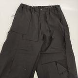 B Yohji Yamamoto 切りっぱなしデザイン NN-P62-810 サイズ1 イージー パンツ ブラック メンズ ビーヨウジヤマモト【中古】5-1014G♪