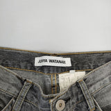 COMME des GARCONS JUNYA WATANABE 加工 ジーンズ パッチワーク デニムパンツ AD2022 グレー レディース コムデギャルソンジュンヤワタナベ【中古】5-1214G∞