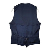 TOMORROWLAND 3Bジャケット Tollegno トレーニョ ベスト付き テーラードジャケット ネイビー メンズ トゥモローランド【中古】5-1120T∞