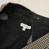 BEAUTY&YOUTH UNITED ARROWS チェック 2P ワイド テーパードパンツ スラックス パンツ ブラック ブラウン メンズ ビューティアンドユース【中古】5-1119G∞