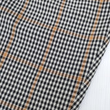 BEAUTY&YOUTH UNITED ARROWS チェック 2P ワイド テーパードパンツ スラックス パンツ ブラック ブラウン メンズ ビューティアンドユース【中古】5-1119G∞