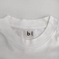 blurhms ROOTSTOCK IDENTITY プリントＴシャツ bROOTS24S34 サイズ4 半袖Ｔシャツ カットソー 24SS ホワイト メンズ ブラームス【中古】5-0718S♪