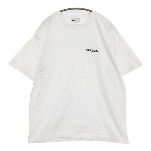 NFRGMT NF×fragment design フラグメント サカナクション サイズXL 半袖Ｔシャツ カットソー ホワイト メンズ【中古】5-0806S♪