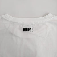 NFRGMT NF×fragment design フラグメント サカナクション サイズXL 半袖Ｔシャツ カットソー ホワイト メンズ【中古】5-0806S♪