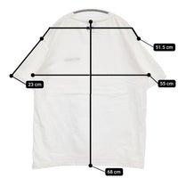 NFRGMT NF×fragment design フラグメント サカナクション サイズXL 半袖Ｔシャツ カットソー ホワイト メンズ【中古】5-0806S♪