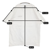 NFRGMT NF×fragment design フラグメント サカナクション サイズXL 半袖Ｔシャツ カットソー ホワイト メンズ【中古】5-0806S♪