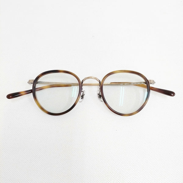 OLIVER PEOPLES Limited Edition 雅 デミ 46□24 148 眼鏡 メガネ ブラウン ゴールド メンズ オリバーピープルズ【中古】5-0819G◎