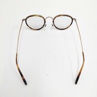 OLIVER PEOPLES Limited Edition 雅 デミ 46□24 148 眼鏡 メガネ ブラウン ゴールド メンズ オリバーピープルズ【中古】5-0819G◎