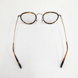 OLIVER PEOPLES Limited Edition 雅 デミ 46□24 148 眼鏡 メガネ ブラウン ゴールド メンズ オリバーピープルズ【中古】5-0819G◎