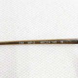 OLIVER PEOPLES Limited Edition 雅 デミ 46□24 148 眼鏡 メガネ ブラウン ゴールド メンズ オリバーピープルズ【中古】5-0819G◎