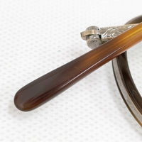 OLIVER PEOPLES Limited Edition 雅 デミ 46□24 148 眼鏡 メガネ ブラウン ゴールド メンズ オリバーピープルズ【中古】5-0819G◎
