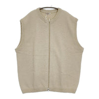 BEAUTY&YOUTH UNITED ARROWS 新品 ツイストナッピングベスト 定価13970円 ベスト 25SS ベージュ メンズ ビューティアンドユース【中古】5-0718M♪