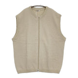 BEAUTY&YOUTH UNITED ARROWS 新品 ツイストナッピングベスト 定価13970円 ベスト 25SS ベージュ メンズ ビューティアンドユース【中古】5-0718M♪