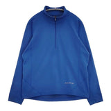 mont-bell ジオライン 3Dサーマル ロングスリーブジップシャツ 1104650 長袖シャツ ブルー メンズ モンベル【中古】5-1119M∞
