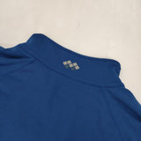 mont-bell ジオライン 3Dサーマル ロングスリーブジップシャツ 1104650 長袖シャツ ブルー メンズ モンベル【中古】5-1119M∞