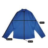 mont-bell ジオライン 3Dサーマル ロングスリーブジップシャツ 1104650 長袖シャツ ブルー メンズ モンベル【中古】5-1119M∞