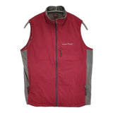 mont-bell ライトシェルベスト 1106147 クリマライト ベスト レッド レディース モンベル【中古】5-1119M∞