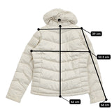 patagonia パイプダウンジャケット サイズM STY30550F0 ダウンジャケット ホワイト レディース パタゴニア【中古】5-1108A♪