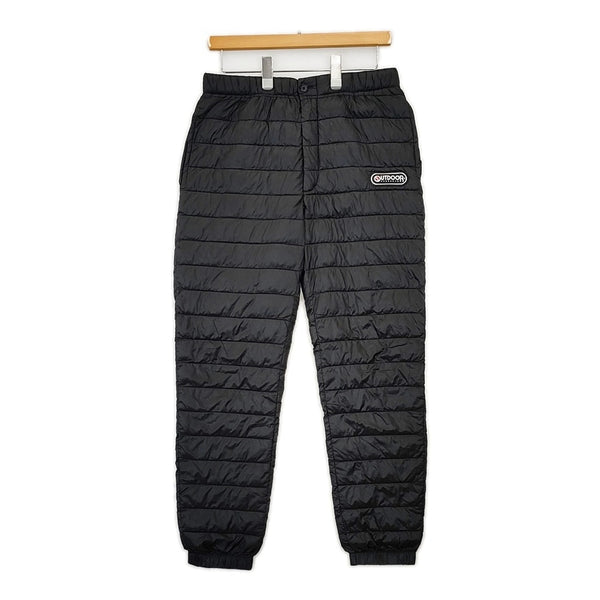OUTDOOR PRODUCTS 中綿 キルティング イージーパンツ C4868E パンツ ブラック レディース アウトドアプロダクツ【中古】5-0822T△