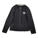 Mountain Equipment 424133 ノーカラージップアップ フリース ジャケット ブラック レディース マウンテンイクイップメント【中古】5-0822T△