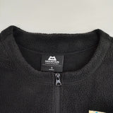 Mountain Equipment 424133 ノーカラージップアップ フリース ジャケット ブラック レディース マウンテンイクイップメント【中古】5-0822T△