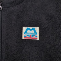 Mountain Equipment 424133 ノーカラージップアップ フリース ジャケット ブラック レディース マウンテンイクイップメント【中古】5-0822T△