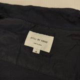 STILL BY HAND cs02202 オープンカラーカーディガン コットン カーディガン ネイビー メンズ スティルバイハンド【中古】5-1225M∞