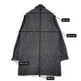 EEL LOFTMAN ロフトマン 別注 E-14197LOFT KOUYOU COAT コウヨウ コート チャコールグレー メンズ イール【中古】5-1127T∞