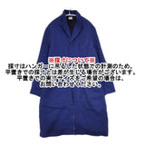EEL mono-tone モノトーンコート E-13107 リネン コート ブルー メンズ イール【中古】6-0330M∞