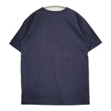 EEL プリントTシャツ サイズM クルーネック 半袖Ｔシャツ カットソー ネイビー メンズ イール【中古】5-0806S♪