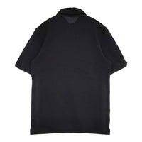FRED PERRY ボタンダウン 鹿の子 サイズS ポロシャツ ブラック メンズ フレッドペリー【中古】5-0806S♪