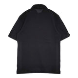 FRED PERRY ボタンダウン 鹿の子 サイズS ポロシャツ ブラック メンズ フレッドペリー【中古】5-0806S♪