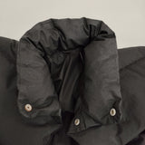 COMOLI コットンナイロンダウン サイズ1 定価176000円 A03-01023 ダウンジャケット 24AW ブラック メンズ コモリ【中古】5-0718A♪