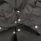 COMOLI コットンナイロンダウン サイズ1 定価176000円 A03-01023 ダウンジャケット 24AW ブラック メンズ コモリ【中古】5-0718A♪