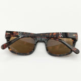 MOSCOT 新品 NEBB ネブ 定価49500円 眼鏡 51-22-145 サングラス ブラウン ブラック モスコット【中古】5-0910G∞