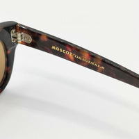 MOSCOT 新品 NEBB ネブ 定価49500円 眼鏡 51-22-145 サングラス ブラウン ブラック モスコット【中古】5-0910G∞