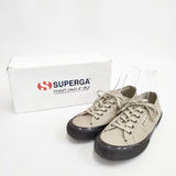 SUPERGA 新品 2490 BOLD 定価11000円 サイズ44 スニーカー グレージュ メンズ スペルガ【中古】5-1225G◎